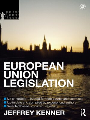 cover image of European Union Legislation
